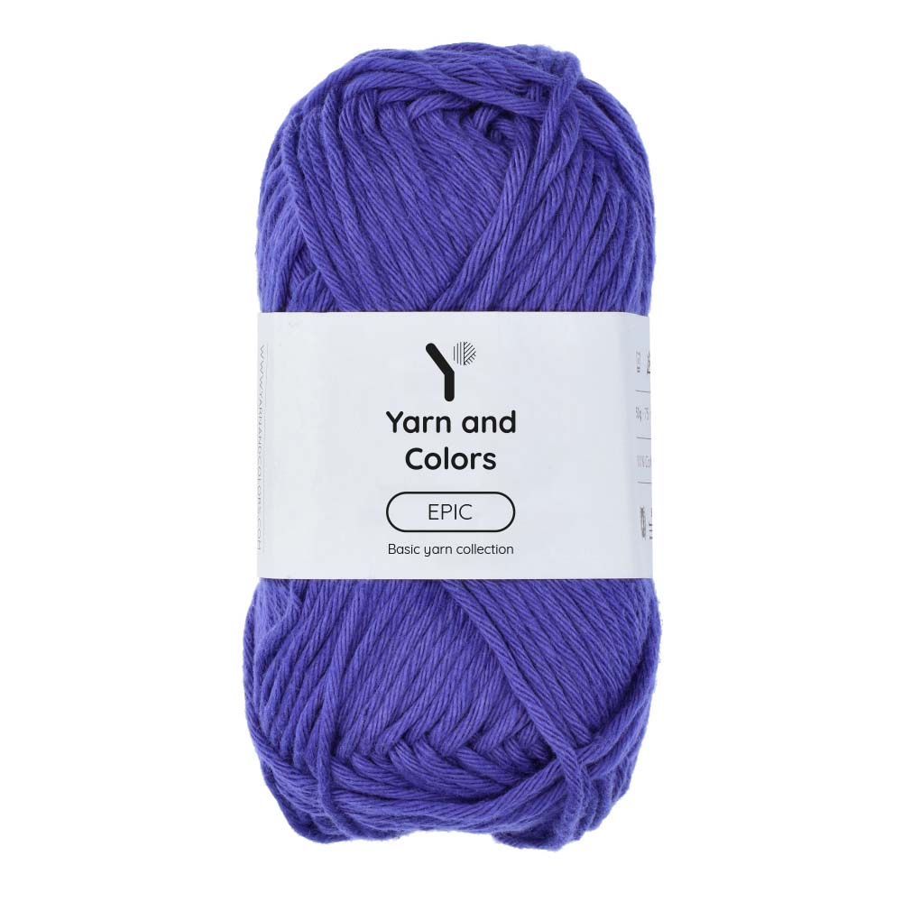 Yarn and Colors Epic 058 Amethyst - bol garen in deze kleur