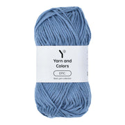Yarn and Colors Epic 061 Denim - bol garen in deze kleur