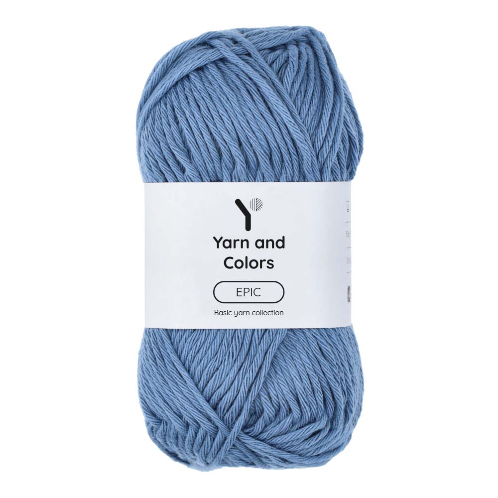 Yarn and Colors Epic 061 Denim - bol garen in deze kleur