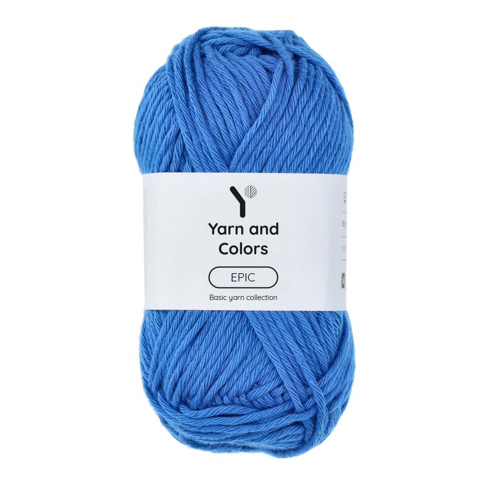 Yarn and Colors Epic 068 Sapphire - bol garen in deze kleur