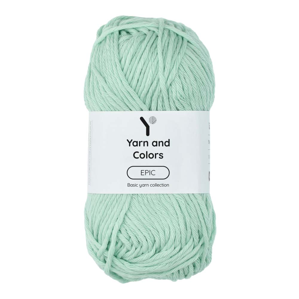 Yarn and Colors Epic 073 Jade Gravel - bol garen in deze kleur
