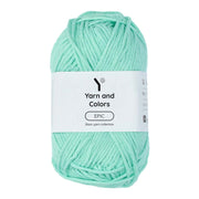 Yarn and Colors Epic 075 Green Ice - bol garen in deze kleur