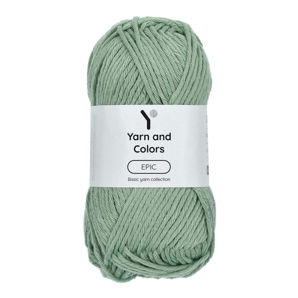 Yarn and Colors Epic 080 Eucalyptus - bol garen in deze kleur