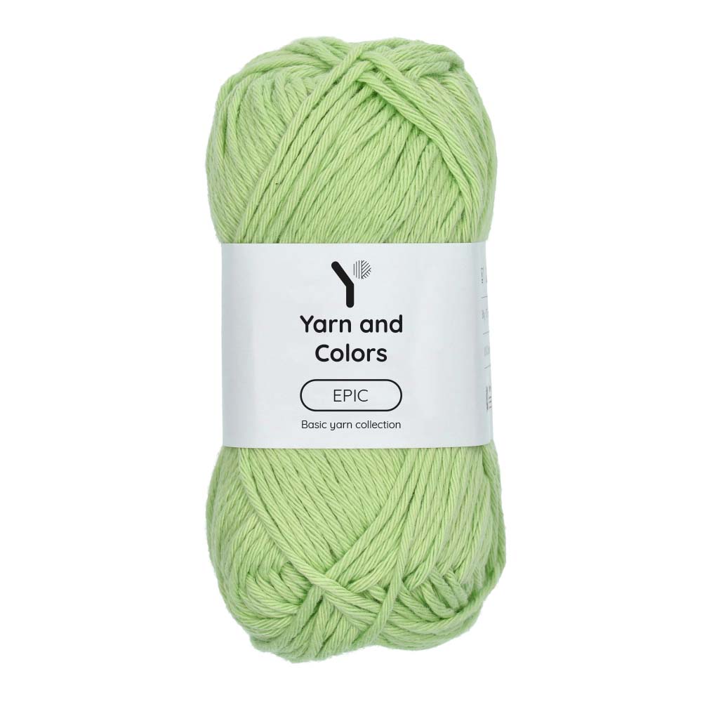 Yarn and Colors Epic 081 Lettuce - bol garen in deze kleur