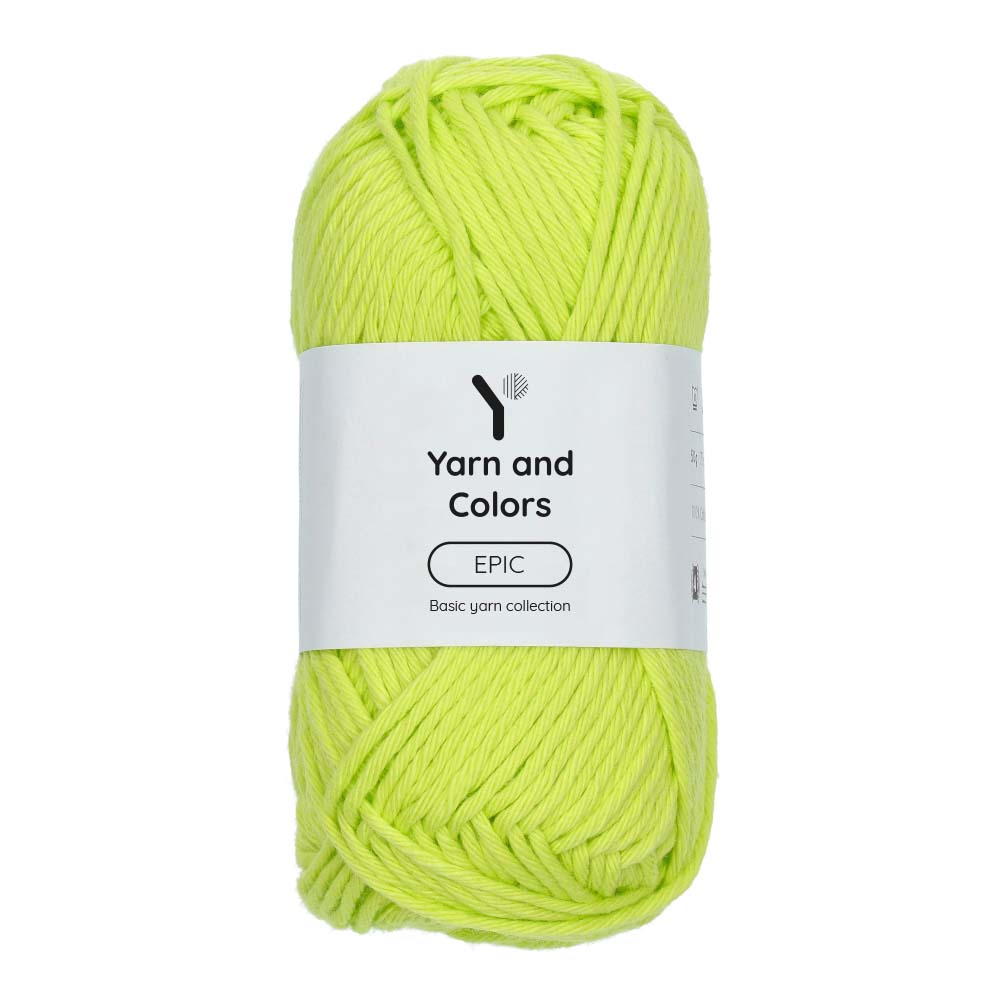 Yarn and Colors Epic 084 Pistachio - bol garen in deze kleur