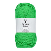 Yarn and Colors Epic 086 Peony Leaf - bol garen in deze kleur