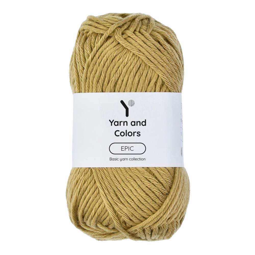 Yarn and Colors Epic 089 Gold - bol garen in deze kleur