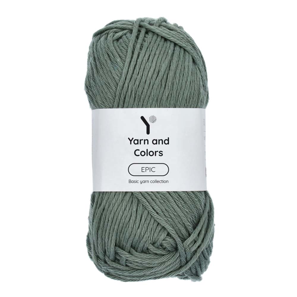 Yarn and Colors Epic 092 Pea Green - bol garen in deze kleur