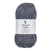Yarn and Colors Epic 097 Shadow - bol garen in deze kleur