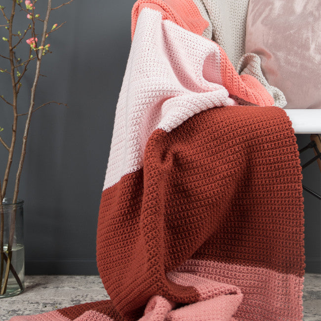 Block blanket — gemaakt met Yarn and Colors Epic