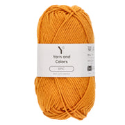Yarn and Colors Epic 107 Ocher - bol garen in deze kleur