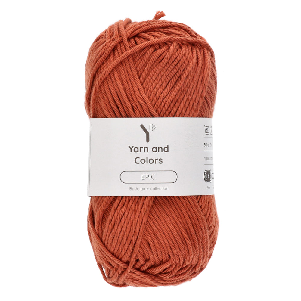 Yarn and Colors Epic 110 Caramel - bol garen in deze kleur