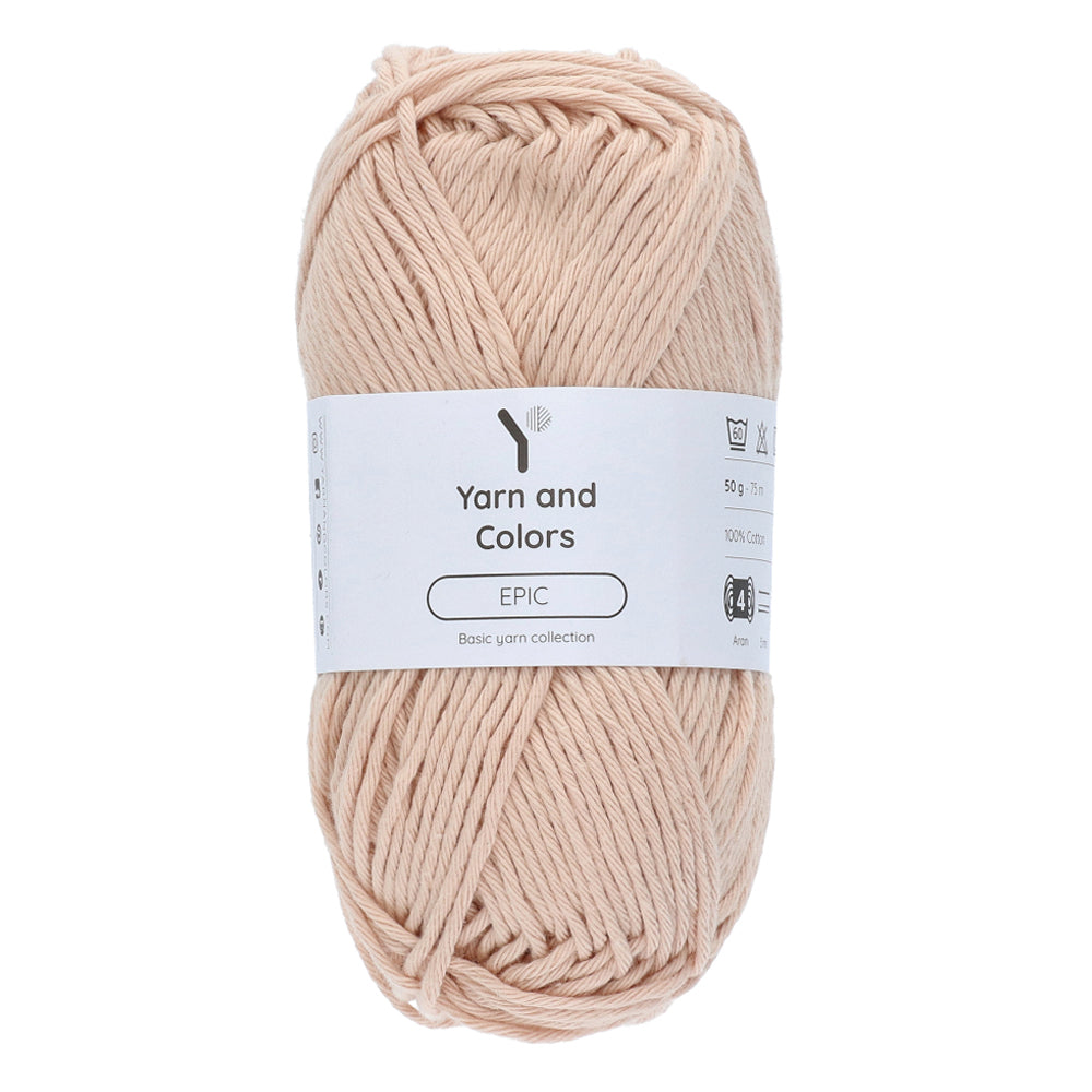 Yarn and Colors Epic 111 Rose Quartz - bol garen in deze kleur
