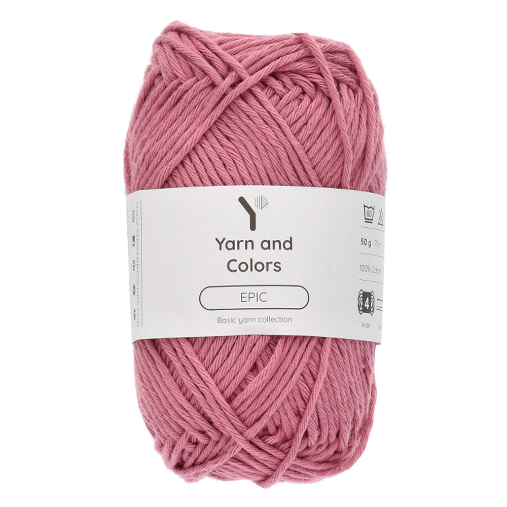 Yarn and Colors Epic 112 Heather - bol garen in deze kleur