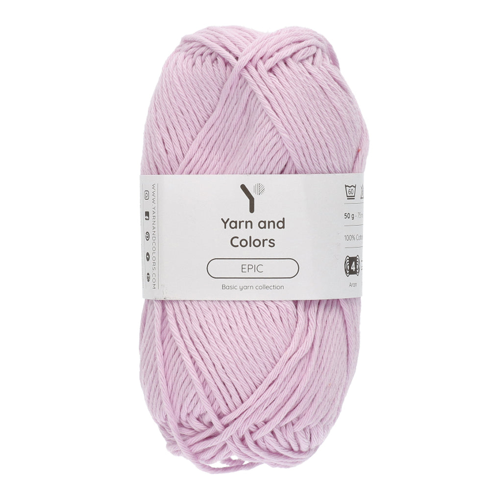 Yarn and Colors Epic 115 Wisteria - bol garen in deze kleur