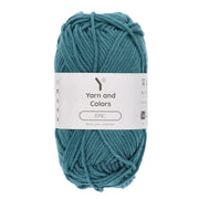 Yarn and Colors Epic 116 Teal - bol garen in deze kleur
