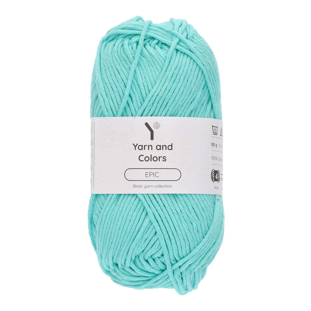 Yarn and Colors Epic 119 Glacier - bol garen in deze kleur