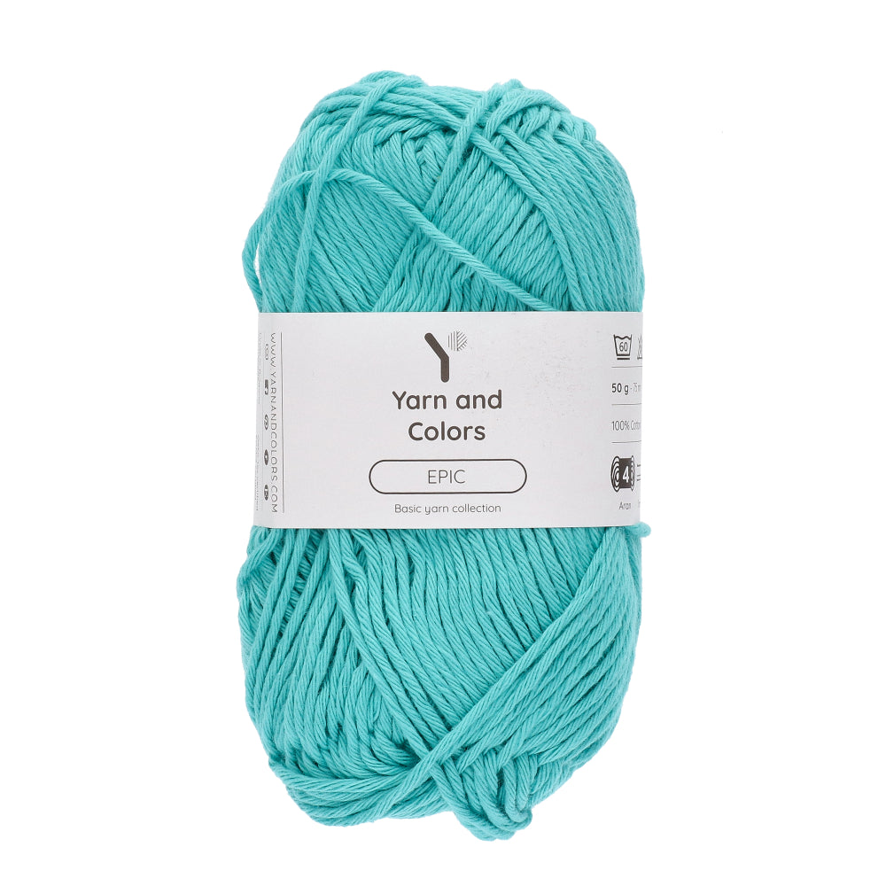 Yarn and Colors Epic 120 Spearmint - bol garen in deze kleur
