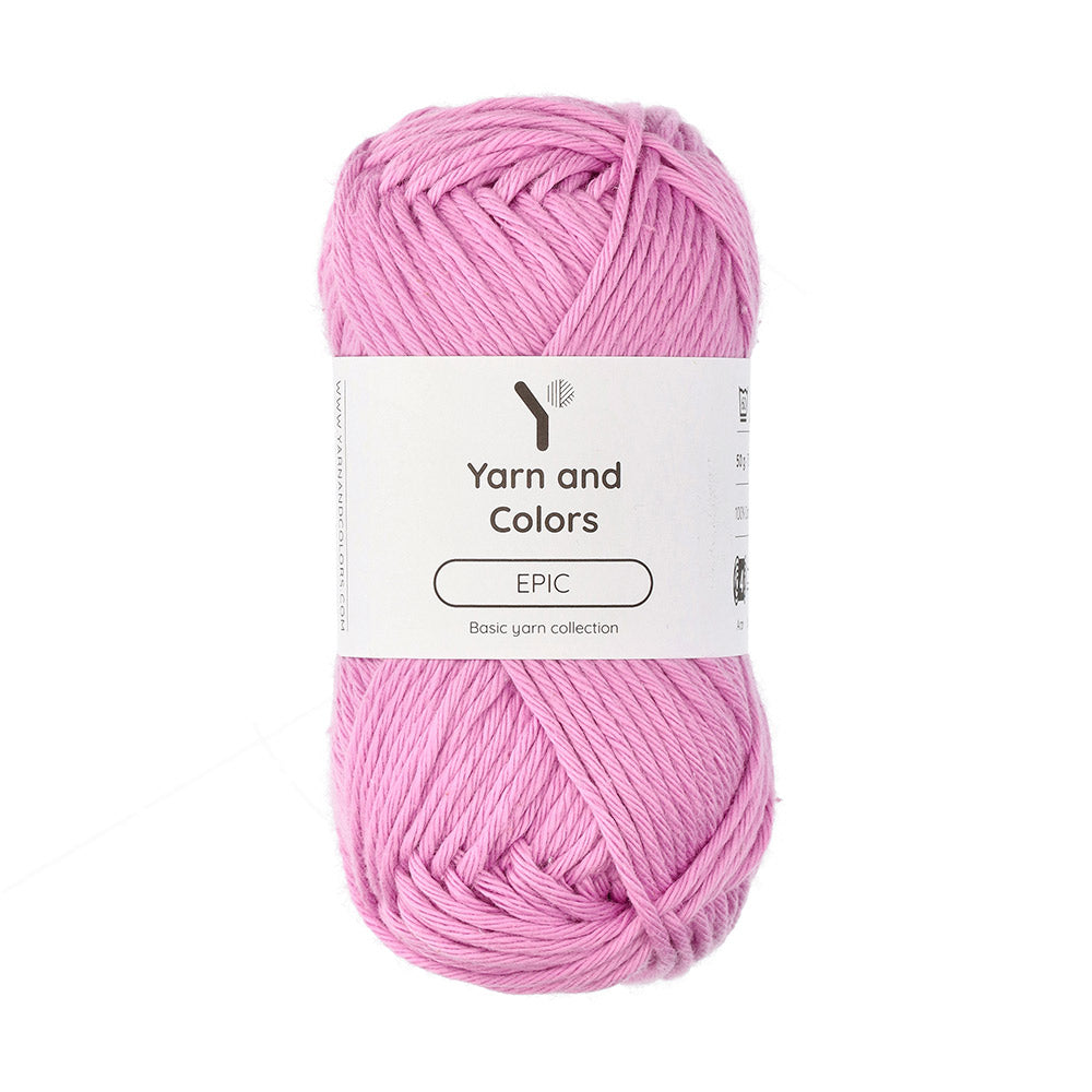 Yarn and Colors Epic 133 Thistle - bol garen in deze kleur