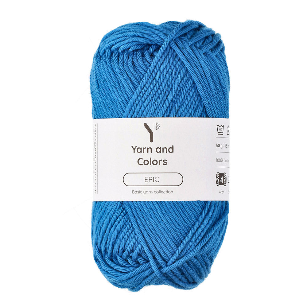 Yarn and Colors Epic 136 Lapis - bol garen in deze kleur
