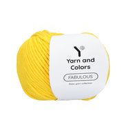 Yarn and Colors Fabulous 013 Sunglow - bol garen in deze kleur