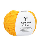 Yarn and Colors Fabulous 015 Mustard - bol garen in deze kleur