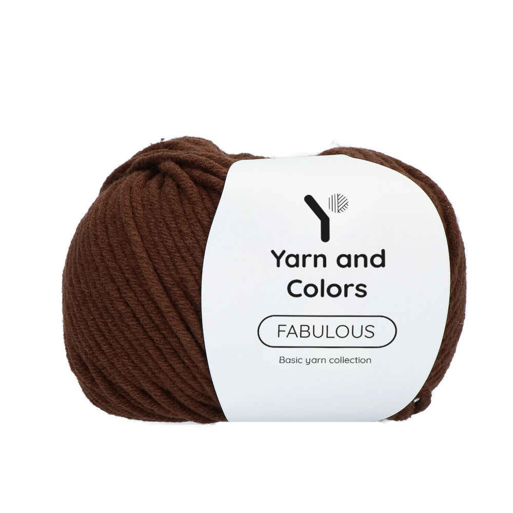 Yarn and Colors Fabulous 028 Soil - bol garen in deze kleur