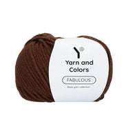 Yarn and Colors Fabulous 028 Soil - bol garen in deze kleur