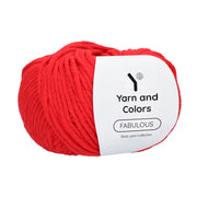 Yarn and Colors Fabulous 032 Pepper - bol garen in deze kleur