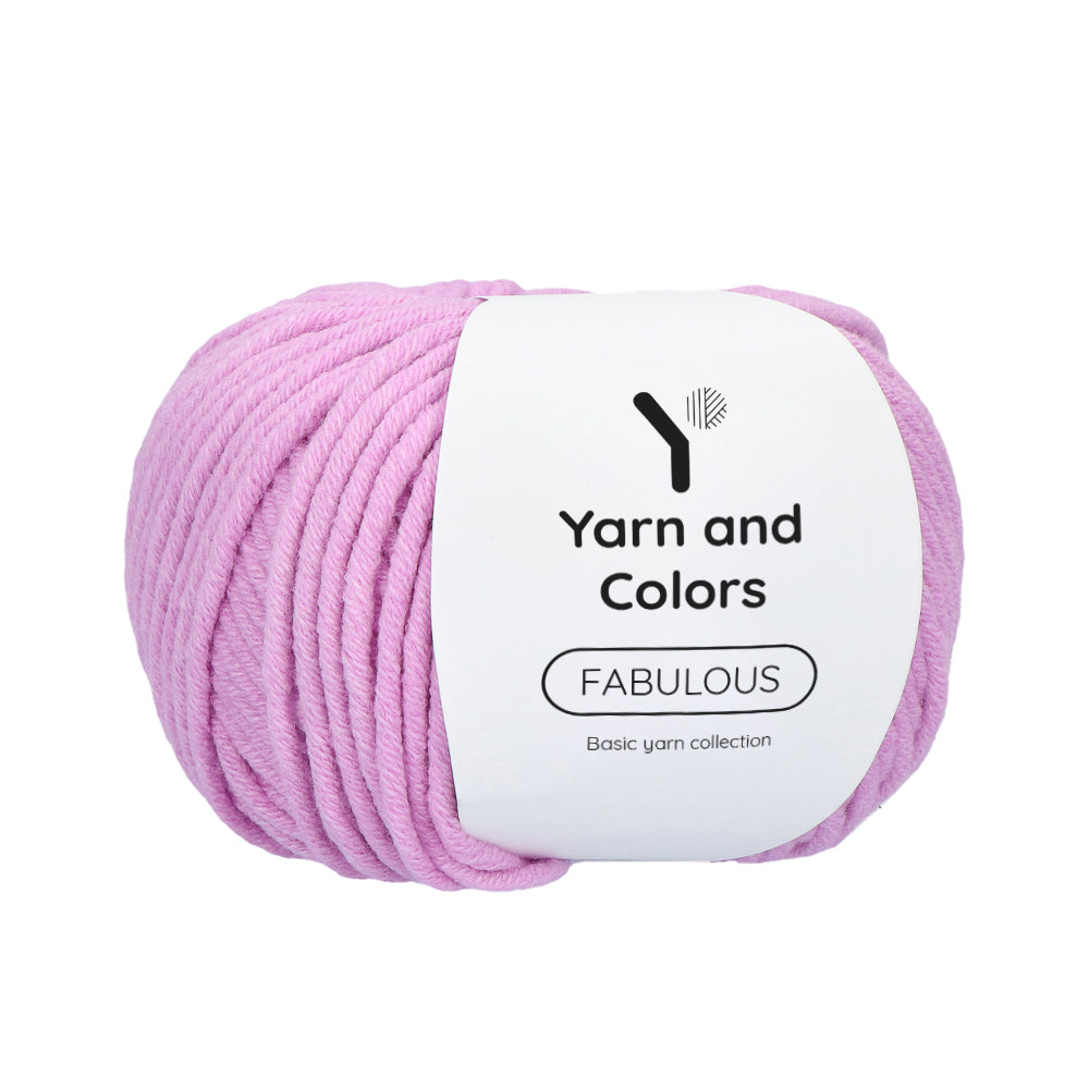 Yarn and Colors Fabulous 052 Orchid - bol garen in deze kleur
