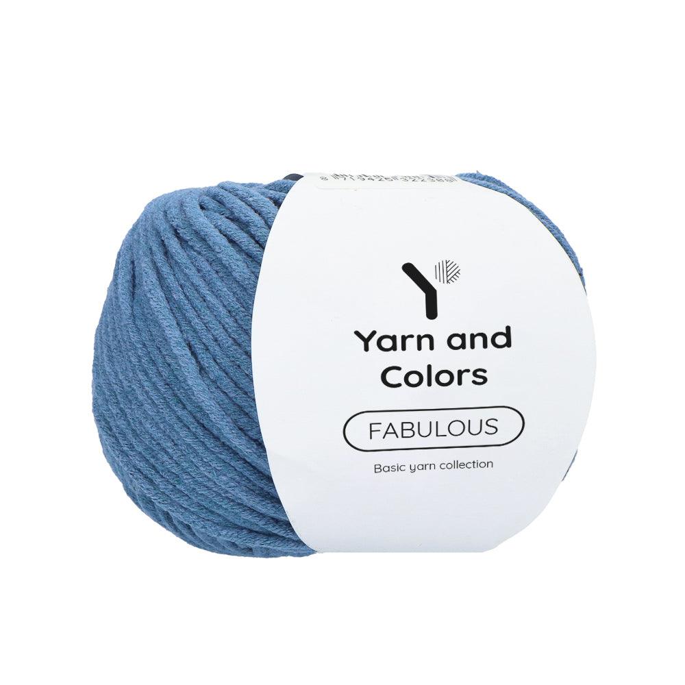 Yarn and Colors Fabulous 061 Denim - bol garen in deze kleur