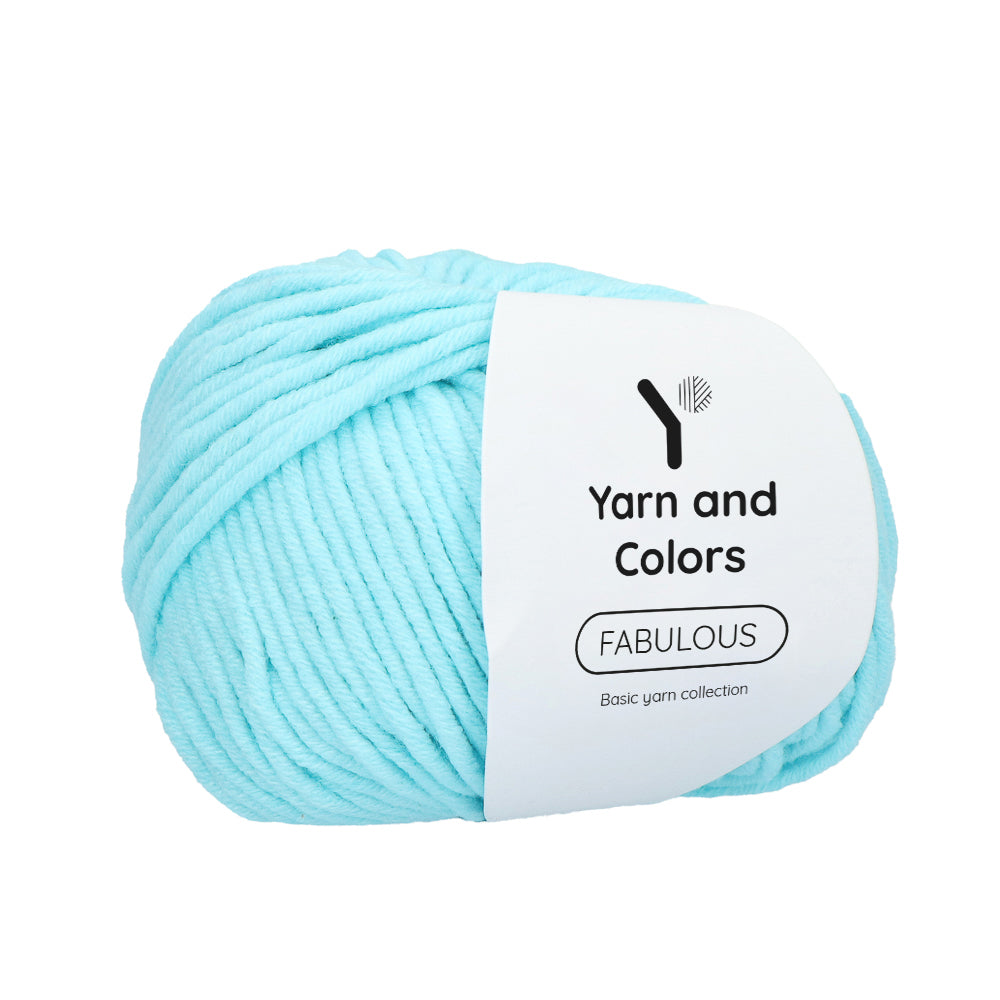 Yarn and Colors Fabulous 074 Opaline Glass - bol garen in deze kleur