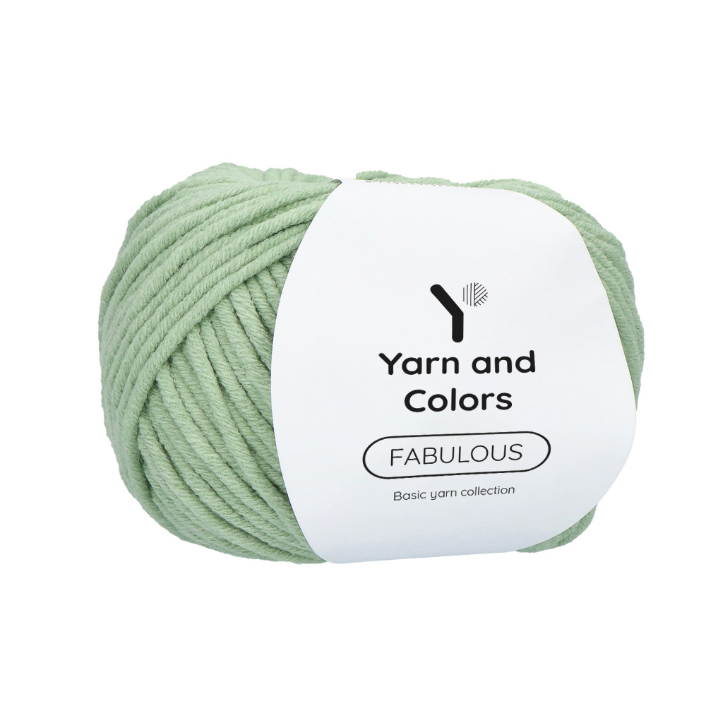 Yarn and Colors Fabulous 080 Eucalyptus - bol garen in deze kleur