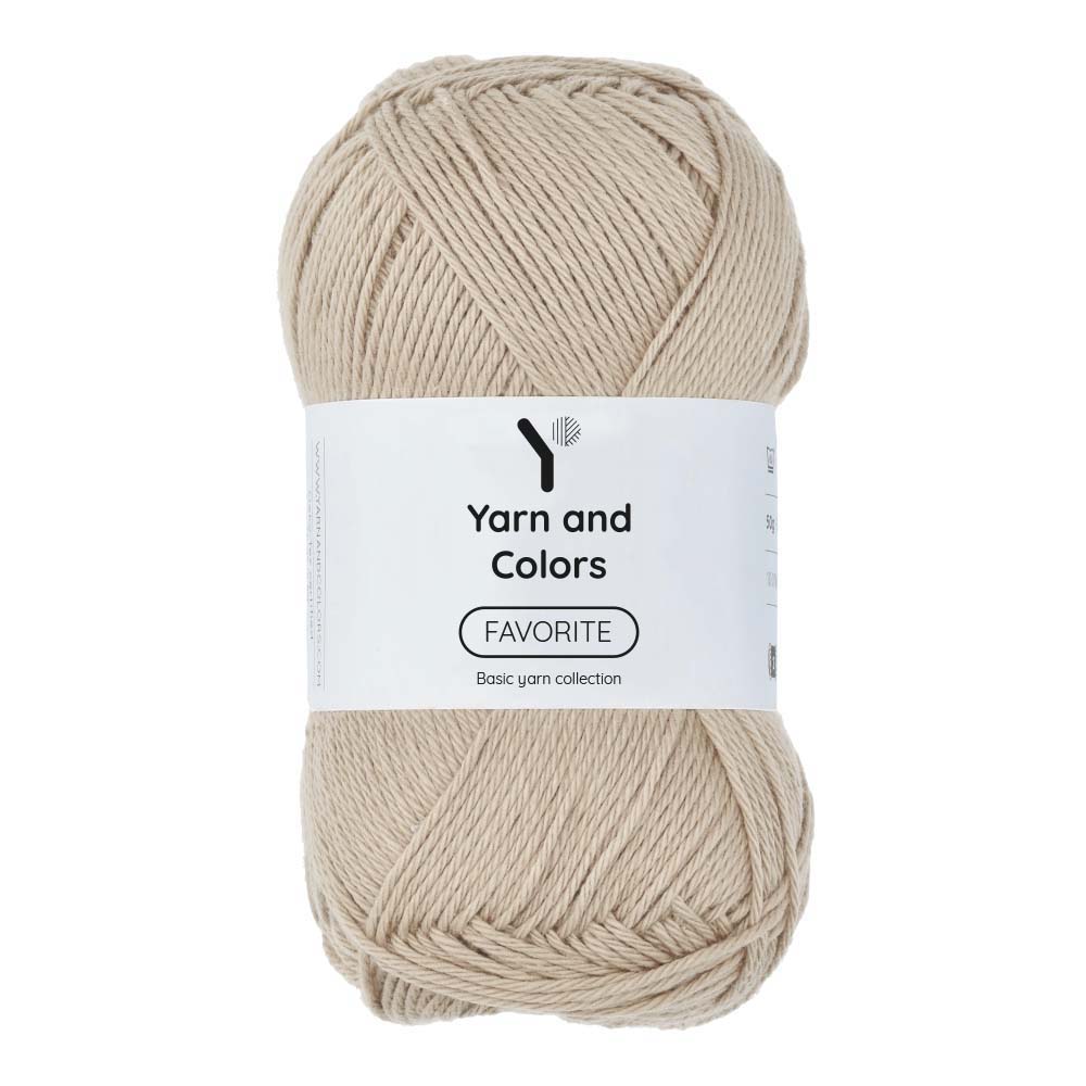 Yarn and Colors Favorite 004 Birch - bol garen in deze kleur