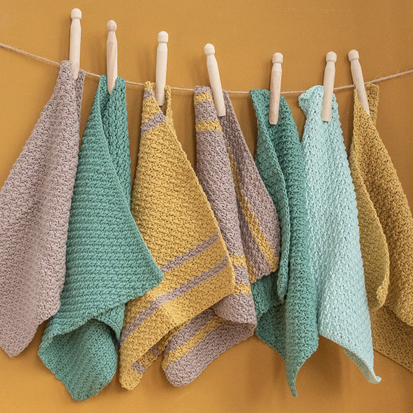 Favorite clean cloths — gemaakt met Yarn and Colors Favorite