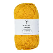 Yarn and Colors Favorite 015 Mustard - bol garen in deze kleur