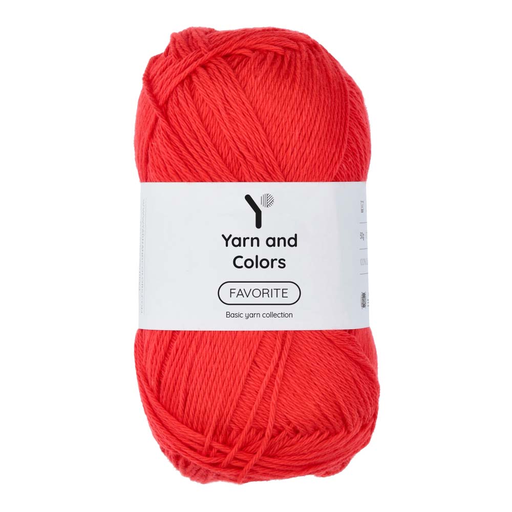 Yarn and Colors Favorite 032 Pepper - bol garen in deze kleur