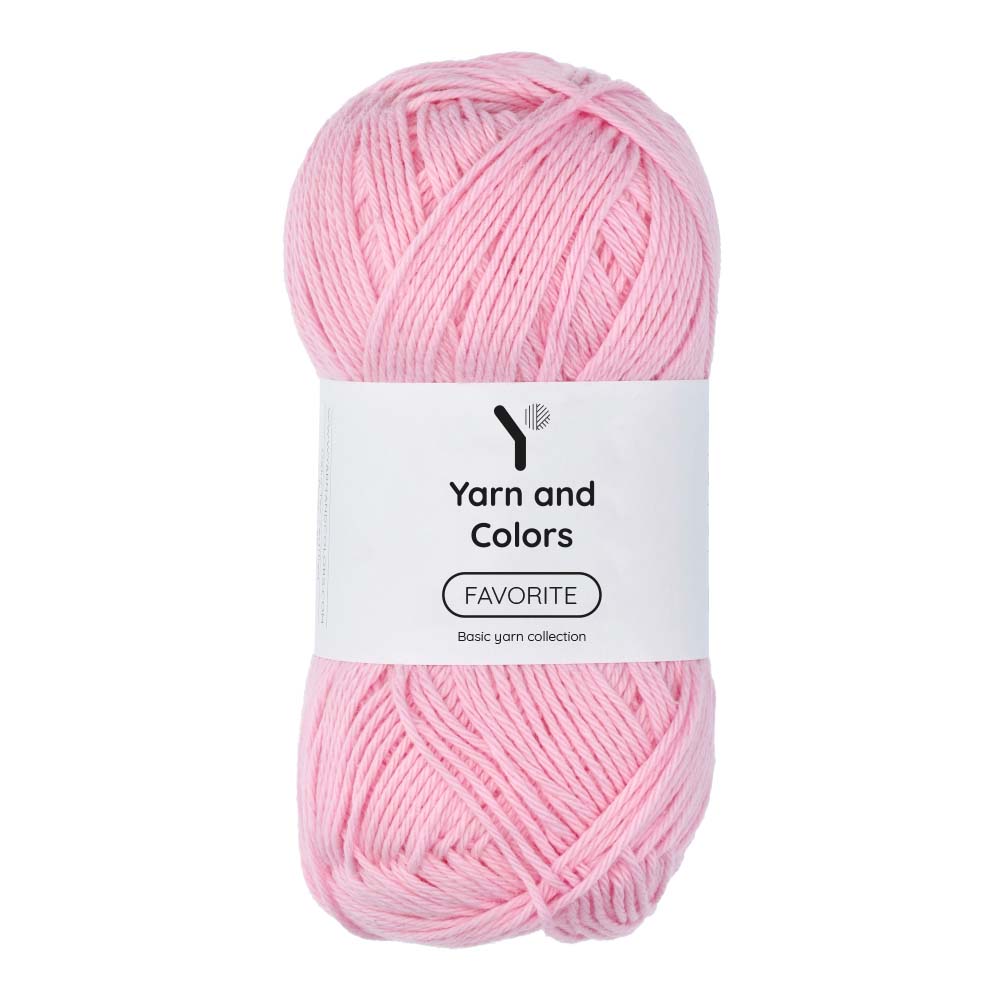 Yarn and Colors Favorite 045 Blossom - bol garen in deze kleur