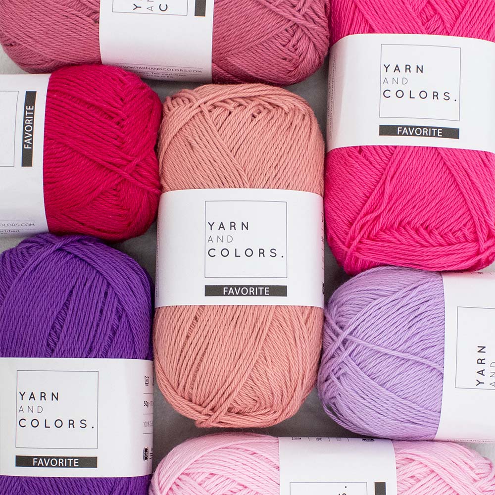 Rose — sfeerbeeld met Yarn and Colors Favorite