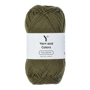Yarn and Colors Favorite 091 Khaki - bol garen in deze kleur