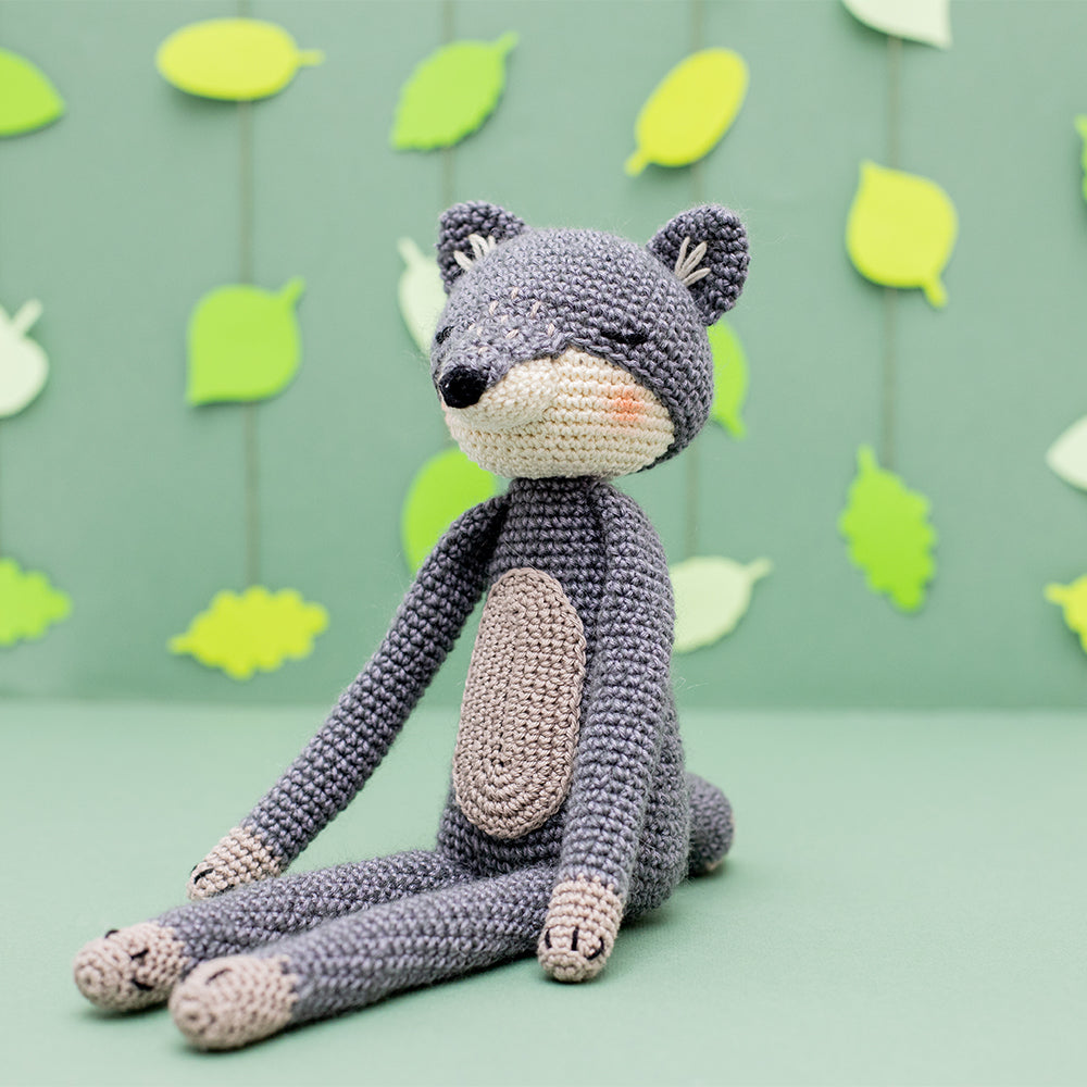 Yac forest animals — gemaakt met Yarn and Colors Faye Fox / William Wolf Haakpakket