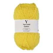 Yarn and Colors Furry 013 Sunglow - bol garen in deze kleur