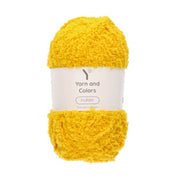 Yarn and Colors Furry 015 Mustard - bol garen in deze kleur