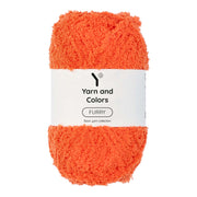 Yarn and Colors Furry 021 Sunset - bol garen in deze kleur