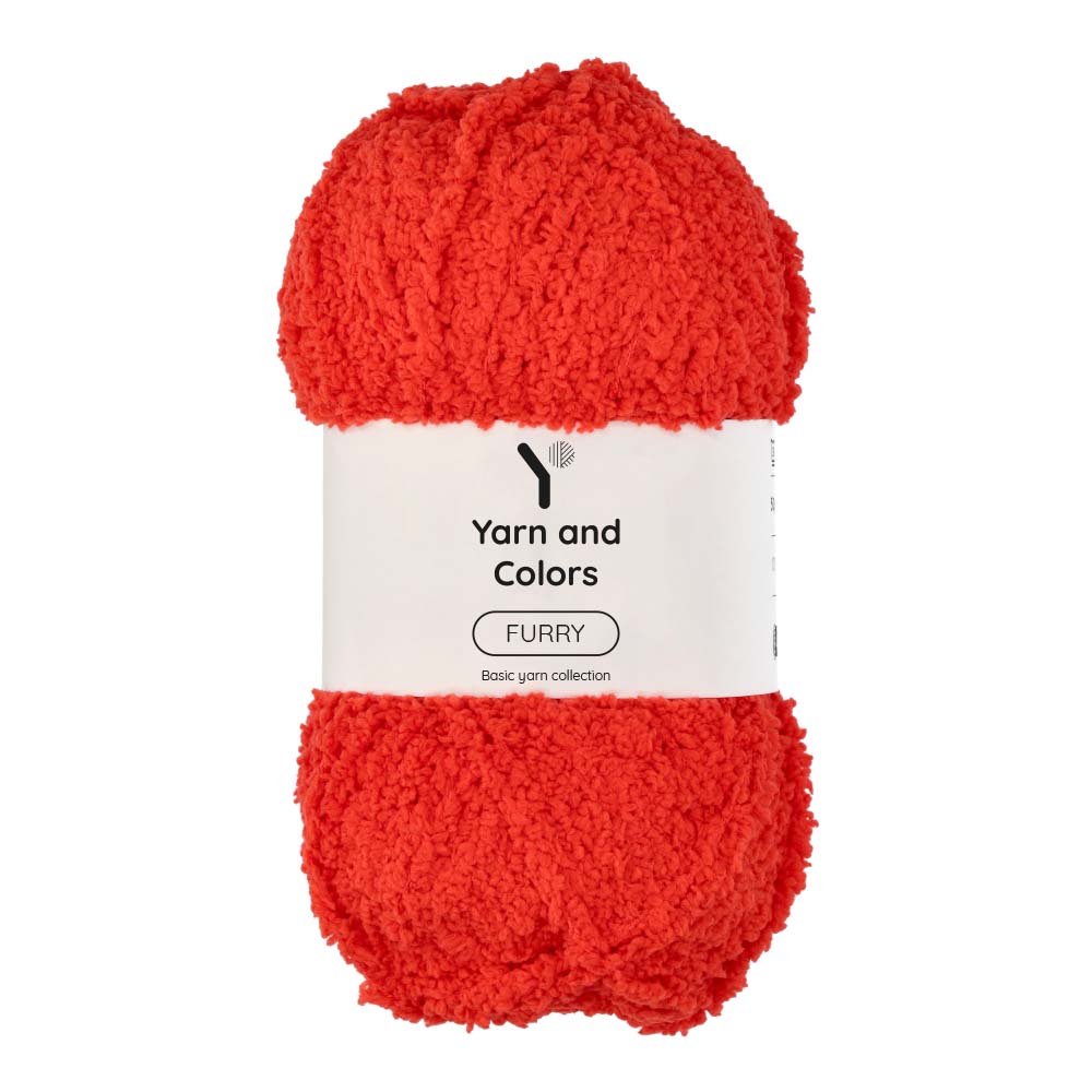 Yarn and Colors Furry 032 Pepper - bol garen in deze kleur