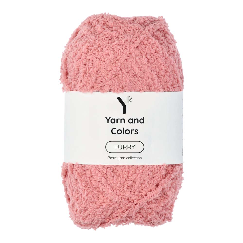 Yarn and Colors Furry 047 Old Pink - bol garen in deze kleur