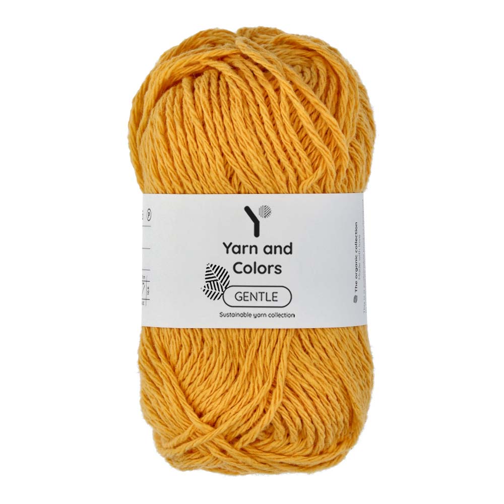 Yarn and Colors Gentle 015 Mustard - bol garen in deze kleur