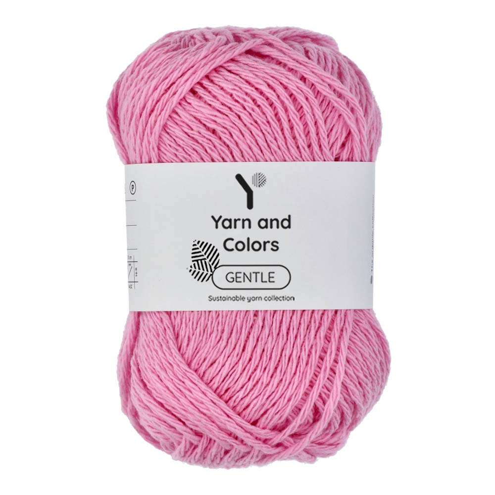 Yarn and Colors Gentle 037 Cotton Candy - bol garen in deze kleur
