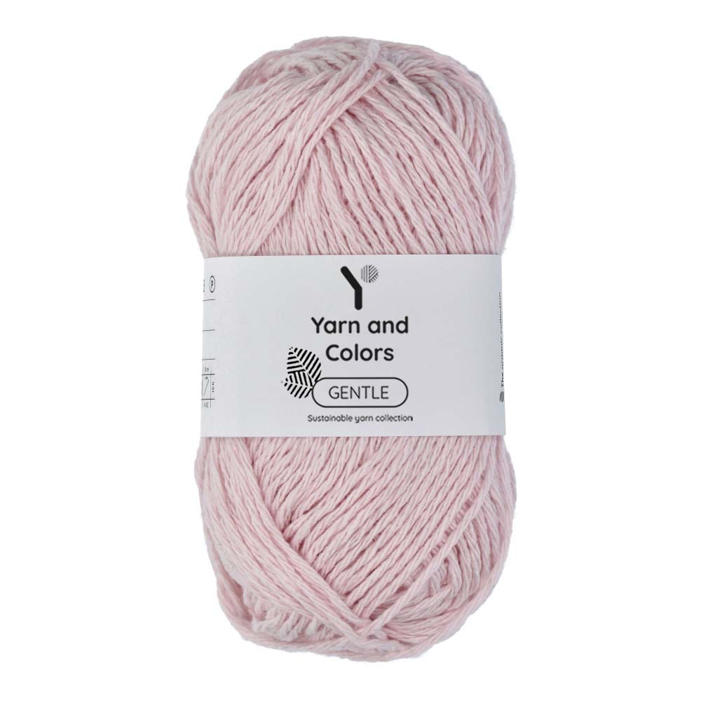 Yarn and Colors Gentle 044 Light Pink - bol garen in deze kleur