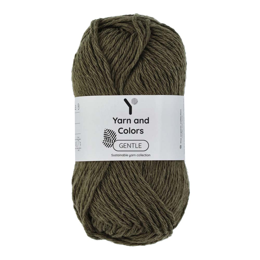 Yarn and Colors Gentle 091 Khaki - bol garen in deze kleur